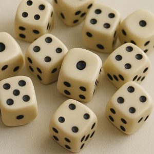پرفروش ترین تاس بازی لبه گرد سفید رنگ ساخت مالزی درجه یک