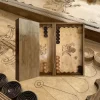 راهنمای خرید تخته نرد و شطرنج چوب راش زیبایی خیره_کننده طرح شیر